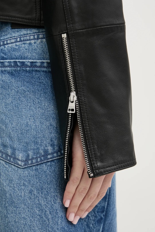 Шкіряна куртка HUGO 50533803