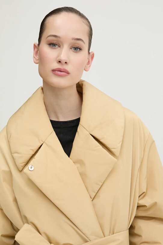 HUGO rövid kabát 50541393 bézs