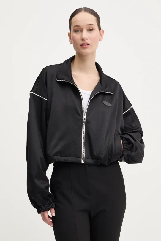 HUGO bluză uni negru 50534046