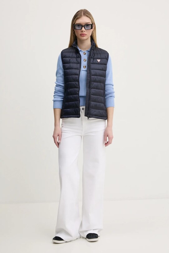 Безрукавка Guess Jeans W5RN55.WHAB2 темно-синій SS25