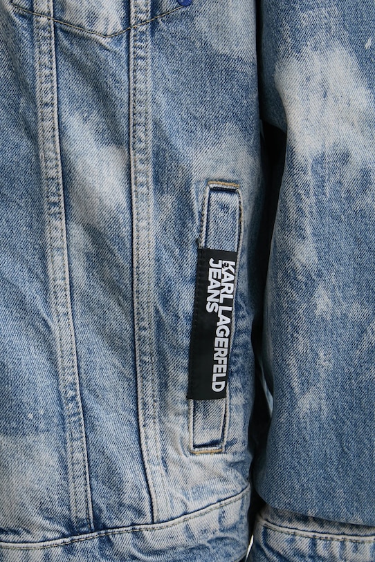 Karl Lagerfeld Jeans geacă din denim A1W14014 albastru
