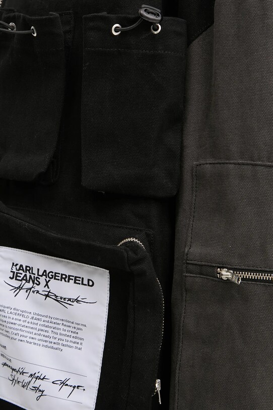 Bavlnená bunda Karl Lagerfeld Jeans A1W15051