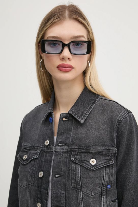 Karl Lagerfeld Jeans geacă din denim gri A1W14012