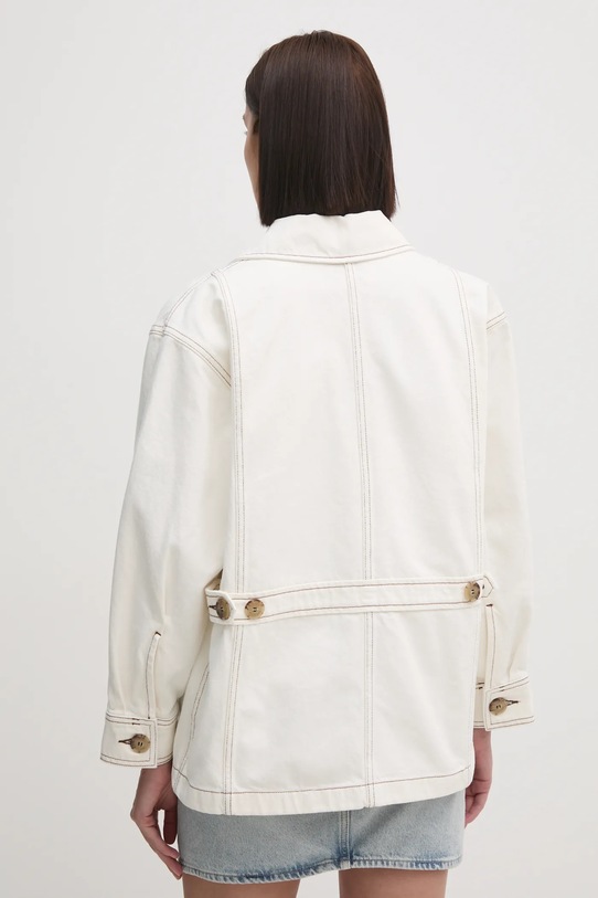 Oblečenie Rifľová bunda Tommy Hilfiger WW0WW43728 béžová