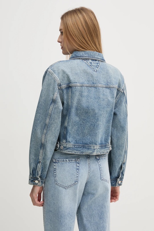 Odzież Tommy Hilfiger kurtka jeansowa WW0WW43731 niebieski