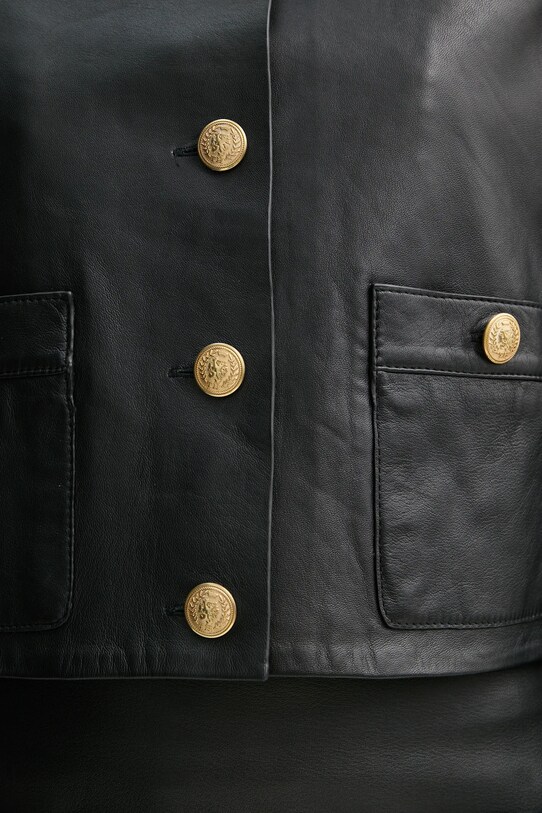 Tommy Hilfiger kurtka skórzana WW0WW43781