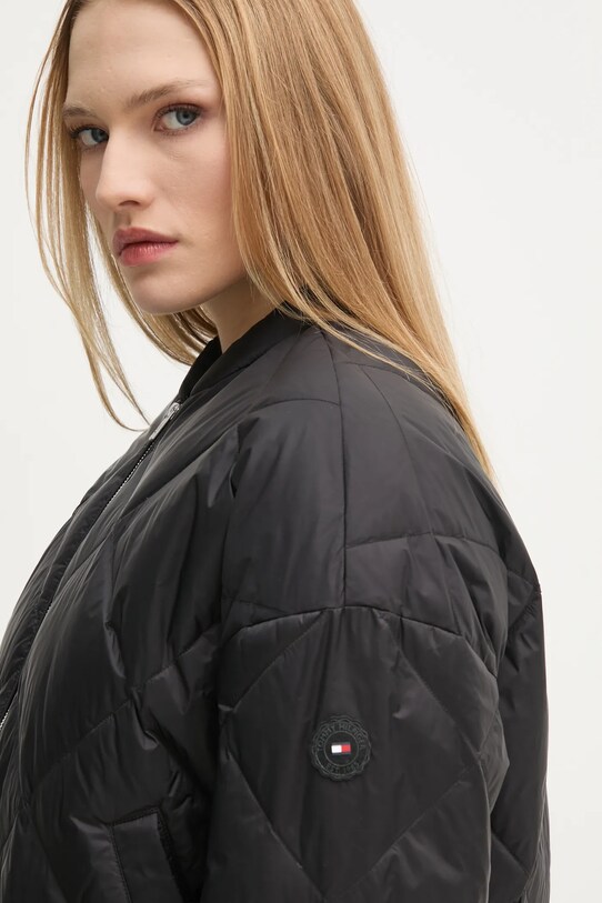 Пухова куртка Tommy Hilfiger чорний WW0WW44342