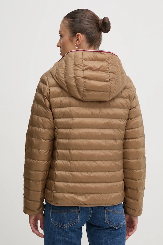 Μπουφάν Tommy Hilfiger καφέ WW0WW45317