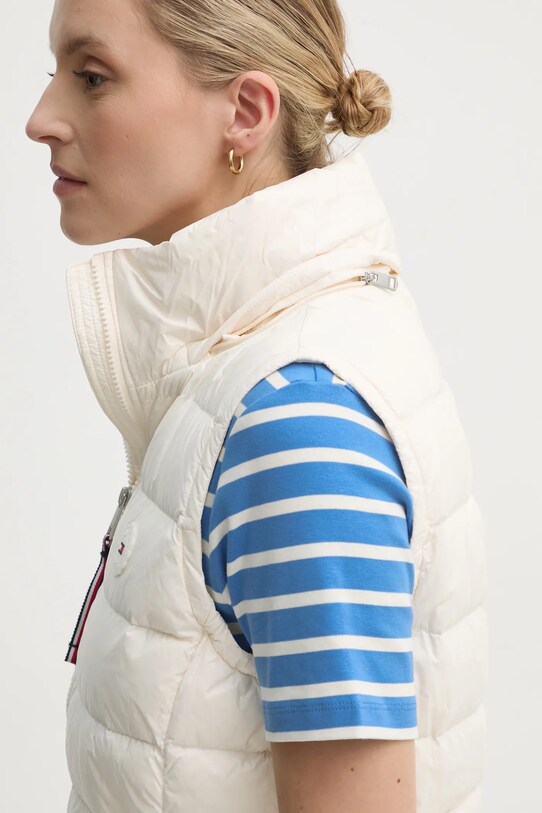 Пуховая безрукавка Tommy Hilfiger WW0WW43773 бежевый