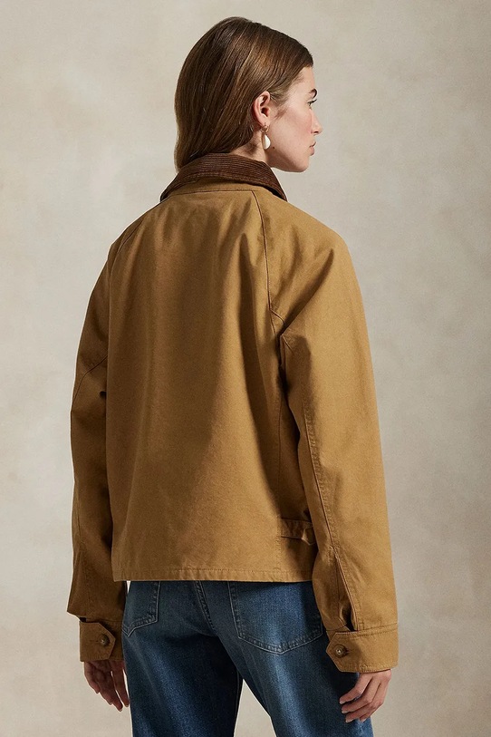 Bavlnená bunda Polo Ralph Lauren 211924352 béžová SS25