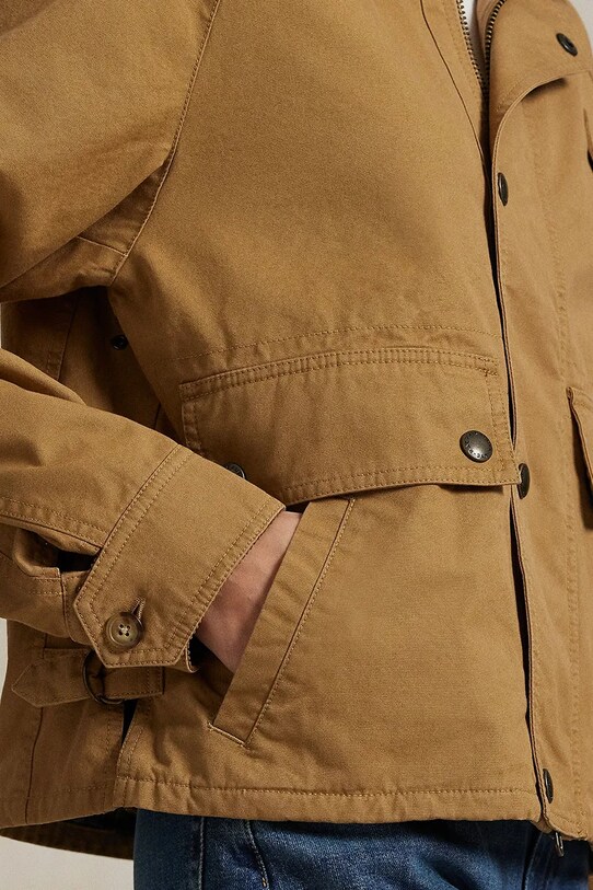 Бавовняна куртка Polo Ralph Lauren 211924352 бежевий