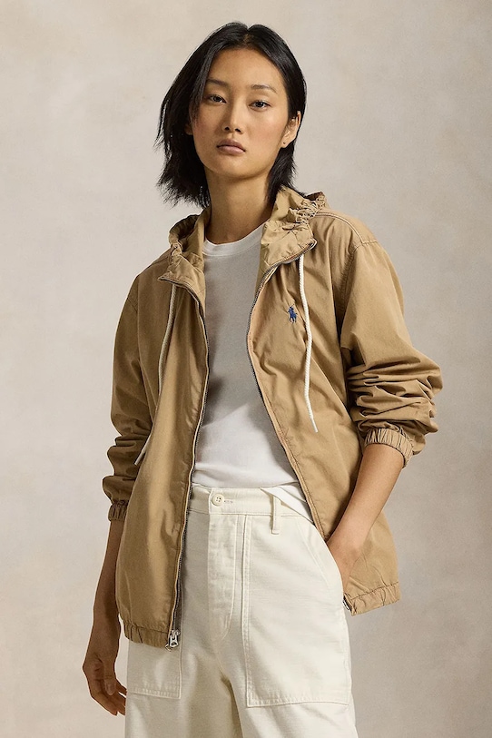 Polo Ralph Lauren kurtka pozostałe beżowy 211963166