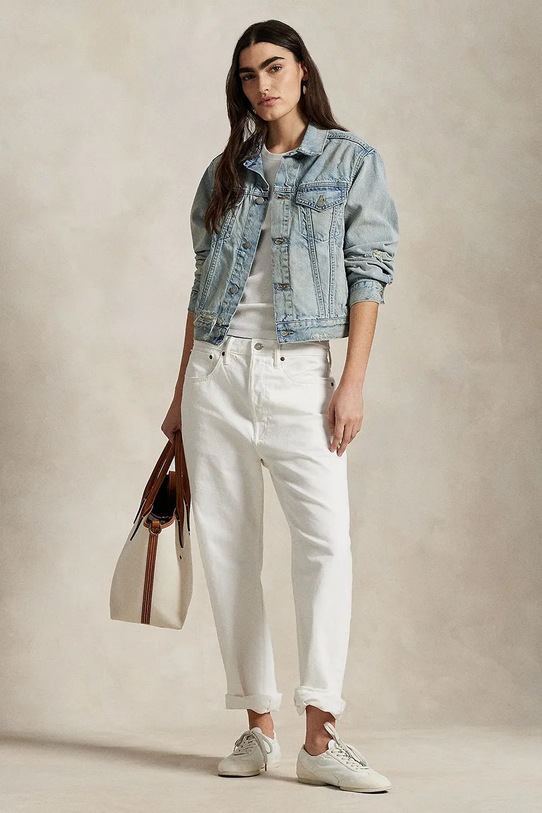 Odzież Polo Ralph Lauren kurtka 211969393 niebieski