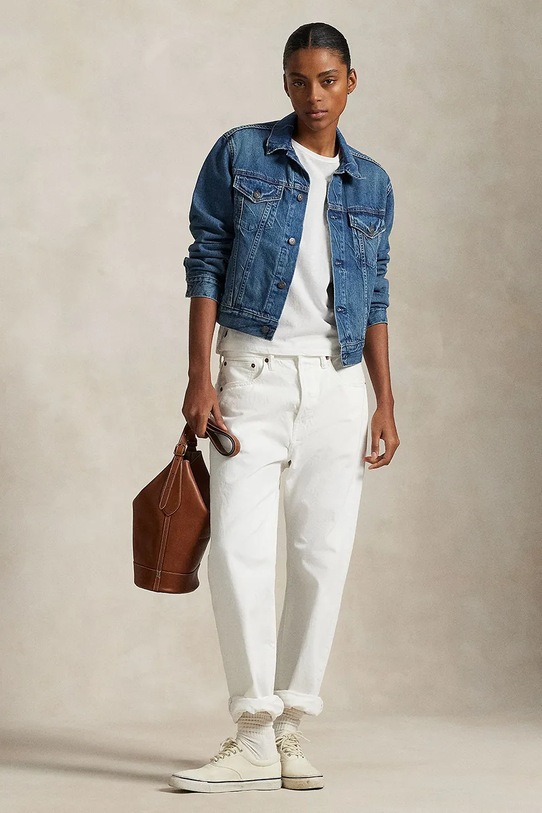 Džínová bunda Polo Ralph Lauren modrá 211969408