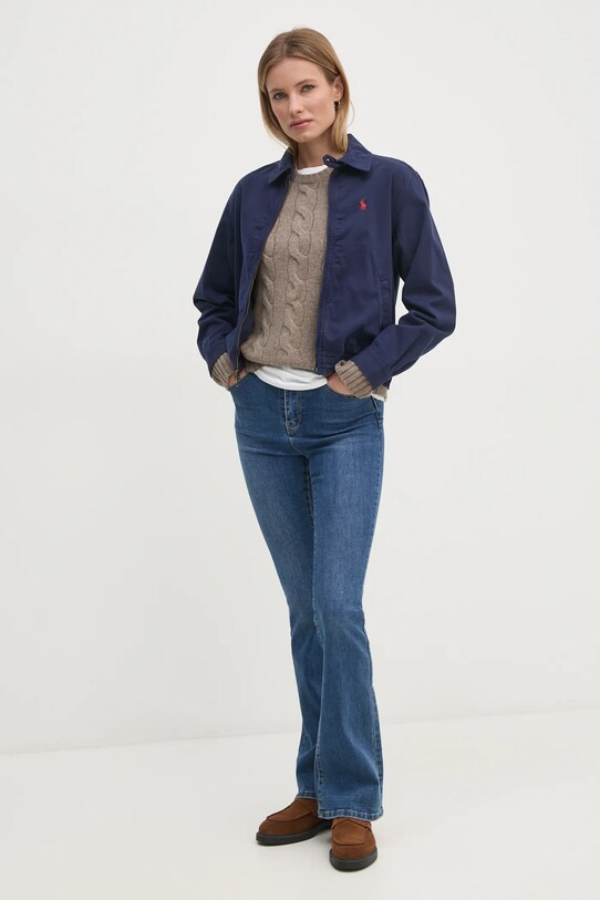 Polo Ralph Lauren pamut kabát 211934952 sötétkék SS25