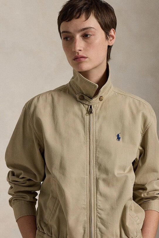 Polo Ralph Lauren giacca in cotone 211934952 beige