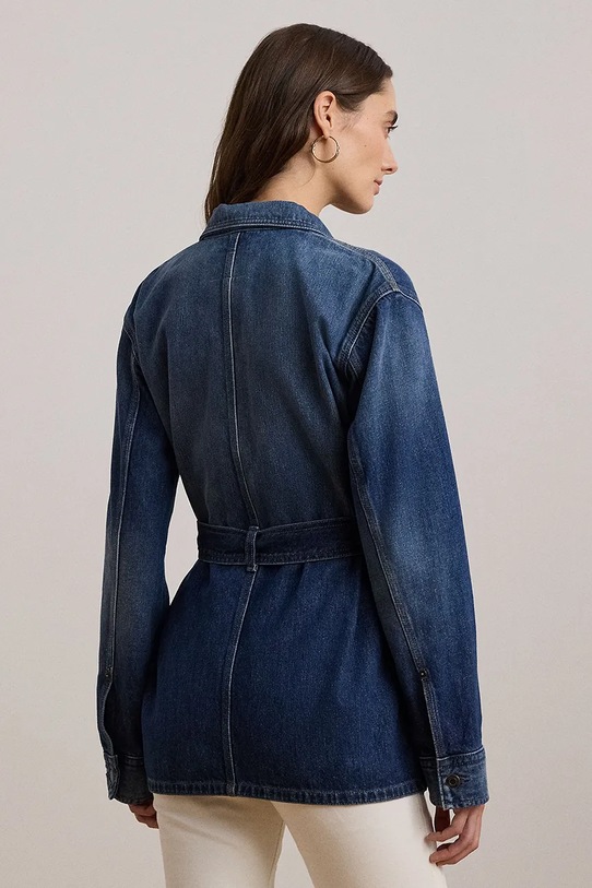 Lauren Ralph Lauren kurtka jeansowa 200957686 niebieski SS25