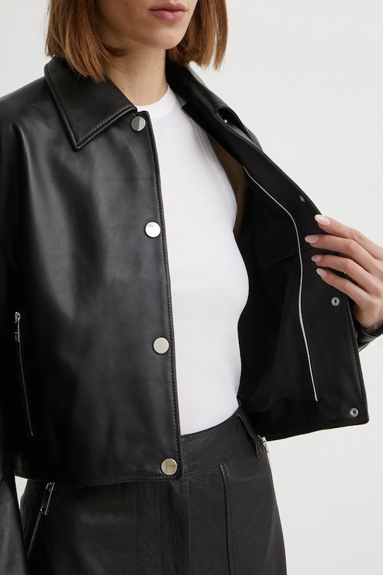 BOSS kurtka skórzana 50535759