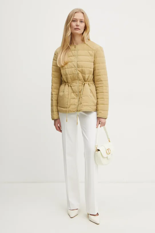 BOSS rövid kabát 50531125 zöld SS25