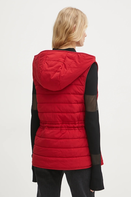 Ρούχα Αμάνικο μπουφάν BOSS 50535183 κόκκινο