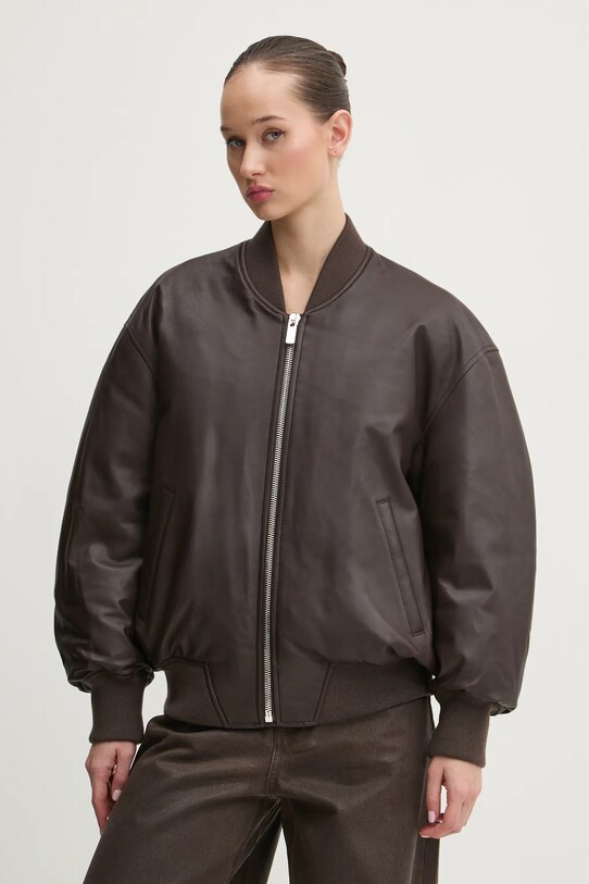 Кожаная куртка Miss Sixty коричневый 6L4LJ0460000