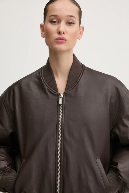 Кожаная куртка Miss Sixty 6L4LJ0460000 коричневый