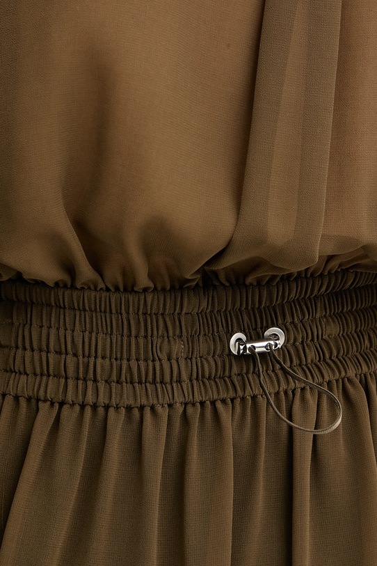 Pinko koszula z domieszką lnu 105017.A2I9 zielony