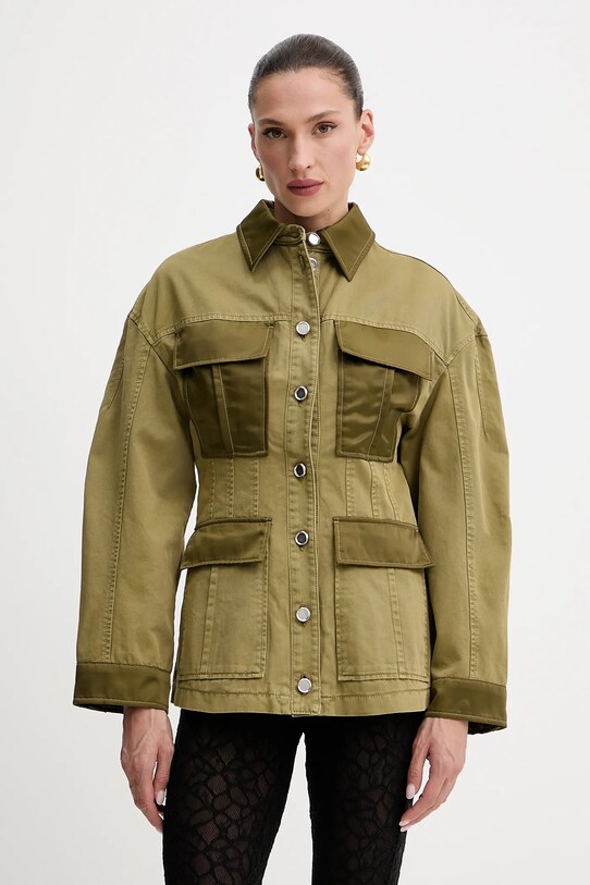 Pinko kurtka nieocieplane zielony 104895.A2GC