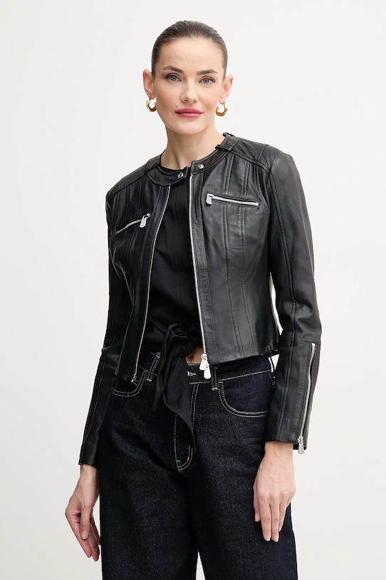 Pinko giacca in pelle non isolato nero 104914.A2HT
