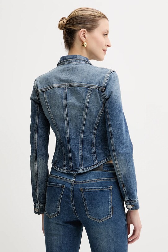 Одяг Джинсова куртка Pinko 104972.A2I5 блакитний