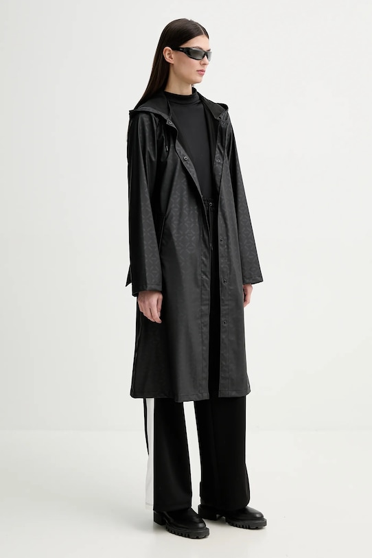 Куртка Rains A-Line Longer W Jacket W3 12040.102 чорний SS25