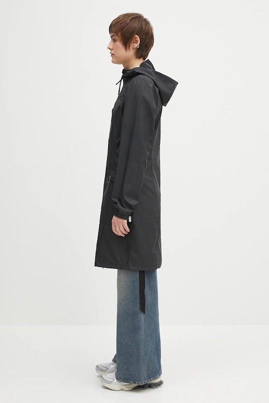 Rains kurtka Cargo Curve Jacket W3 12050.01 czarny SS25