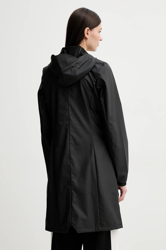 Odzież Rains kurtka Cargo Curve Jacket W3 12050.01 czarny