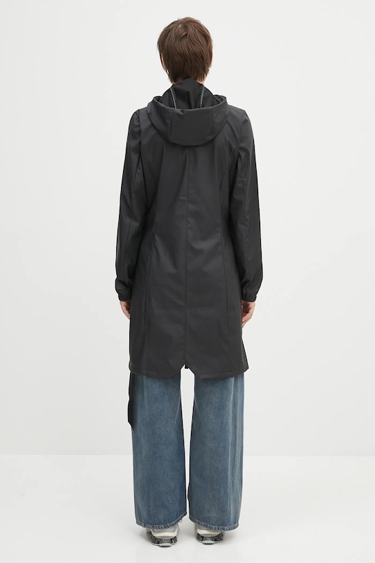 Odzież Rains kurtka Cargo Curve Jacket W3 12050.01 czarny