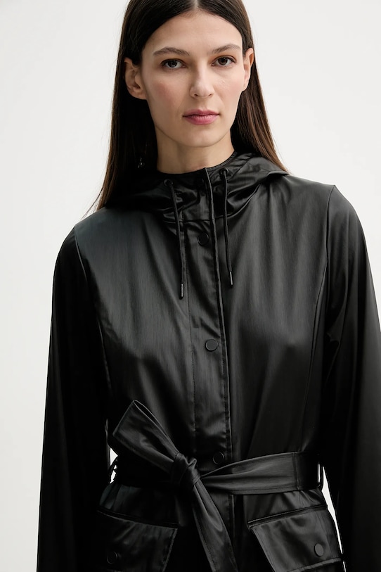 Bunda Rains Curve Jacket W3 černá 12100.84