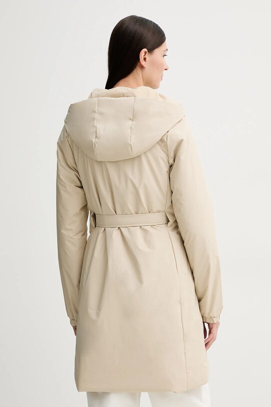 Odzież Rains kurtka Lohja Long Insulated Curve Jacket W3T2 15880.26 beżowy