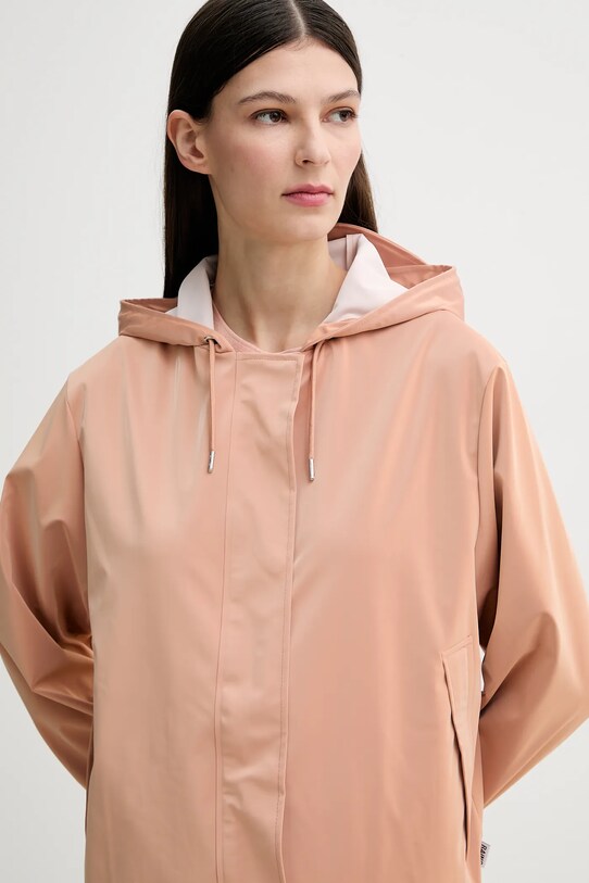 Rains geacă String W Jacket W3 portocaliu 18040.104