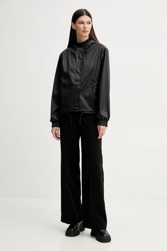 Rains kurtka String W Jacket W3 18040.84 czarny SS25