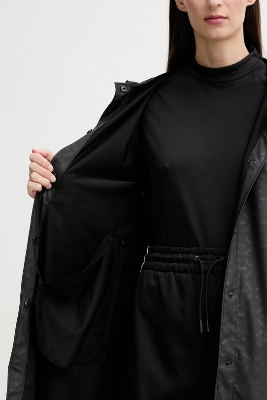 Куртка Rains A-Line W Jacket W3 18050.102 чорний