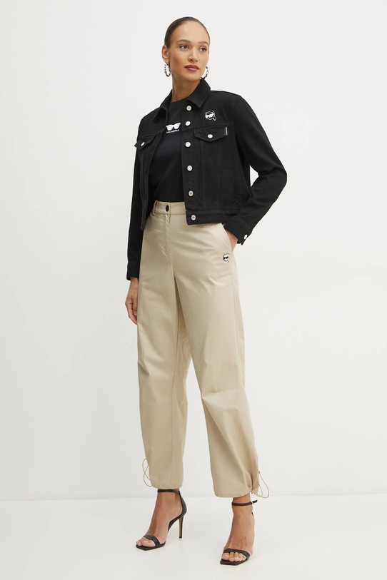 Karl Lagerfeld farmerdzseki A1W14047 fekete SS25