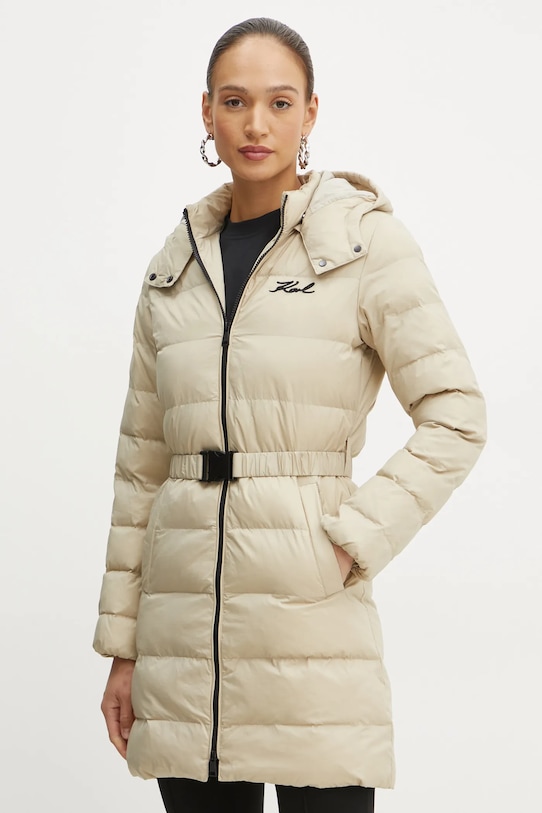 Karl Lagerfeld kurtka pozostałe beżowy 246W1514