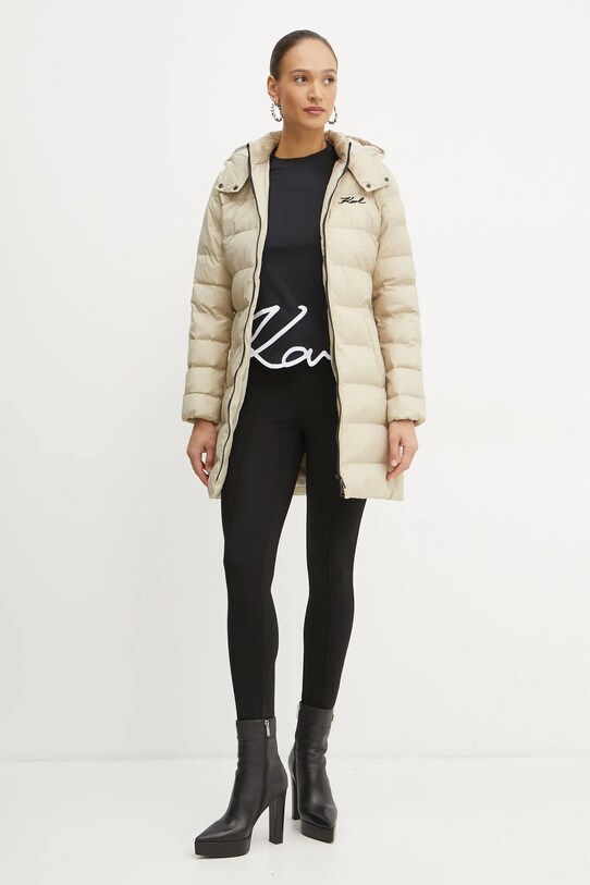 Куртка Karl Lagerfeld 246W1514 бежевый SS25