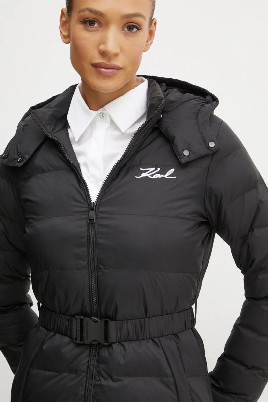 Bunda Karl Lagerfeld čierna 246W1514