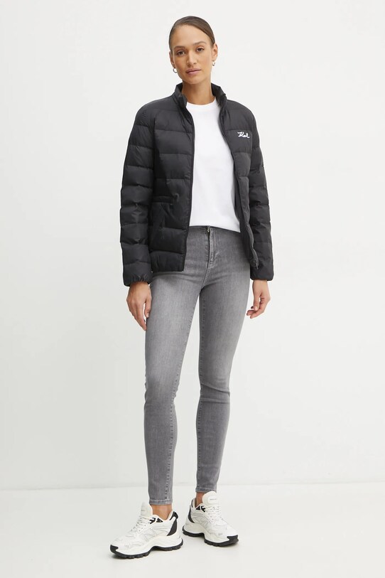 Karl Lagerfeld geacă 246W1513 negru SS25