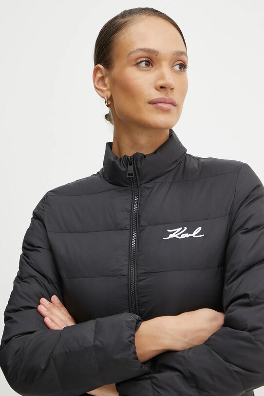 Karl Lagerfeld geacă negru 246W1513