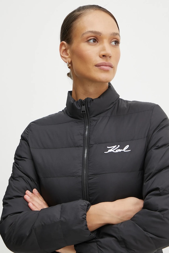 Karl Lagerfeld geacă negru 246W1513