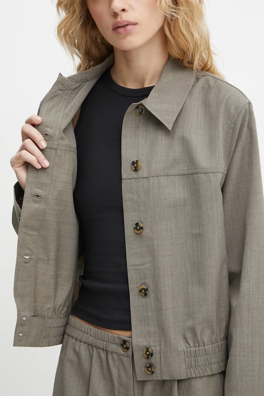 Samsoe Samsoe wool blend jacket SAESMELLA F24400130