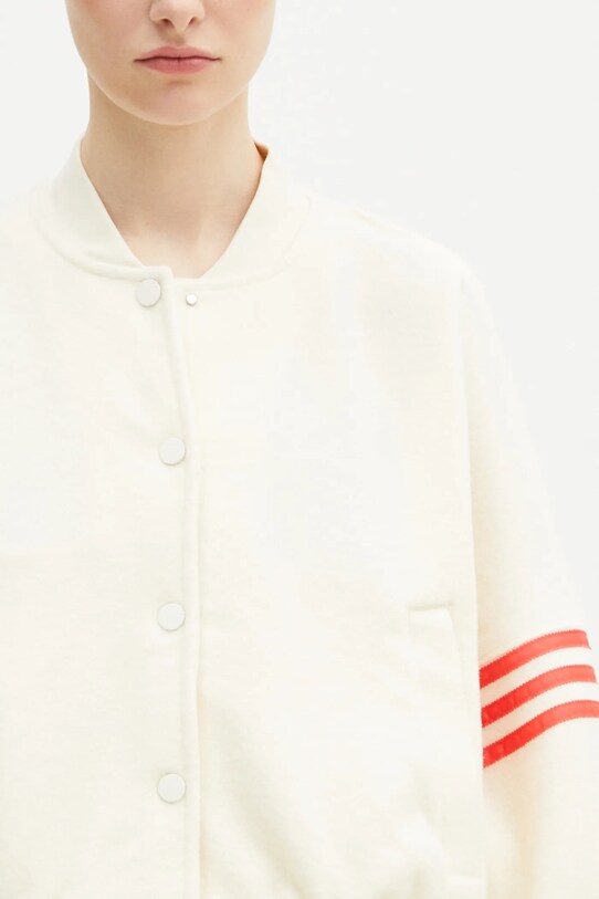 adidas Originals kurtka bomber NC BOMBER JKT beżowy JI8523