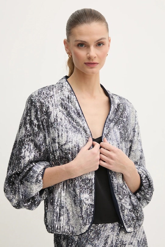 DIANE VON FURSTENBERG sacou argintiu DVFJS4S003