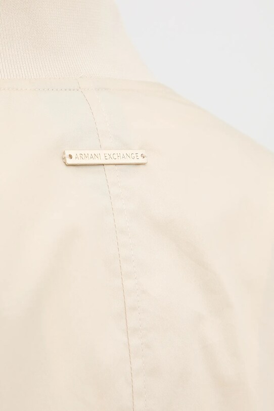 Бавовняна куртка Armani Exchange XW000472.AF12812 бежевий
